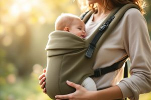 Découvrez le confort et l’ergonomie avec un porte-bébé adapté