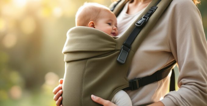 Découvrez le confort et l’ergonomie avec un porte-bébé adapté
